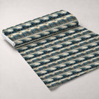 Lamplight Snowfall Pattern 4 Minky Fabric — plush minky unrolled bolt preview (mv-minky-v1:bolt)