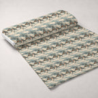 Lamplight Snowfall Pattern 9 Minky Fabric — plush minky unrolled bolt preview (mv-minky-v1:bolt)