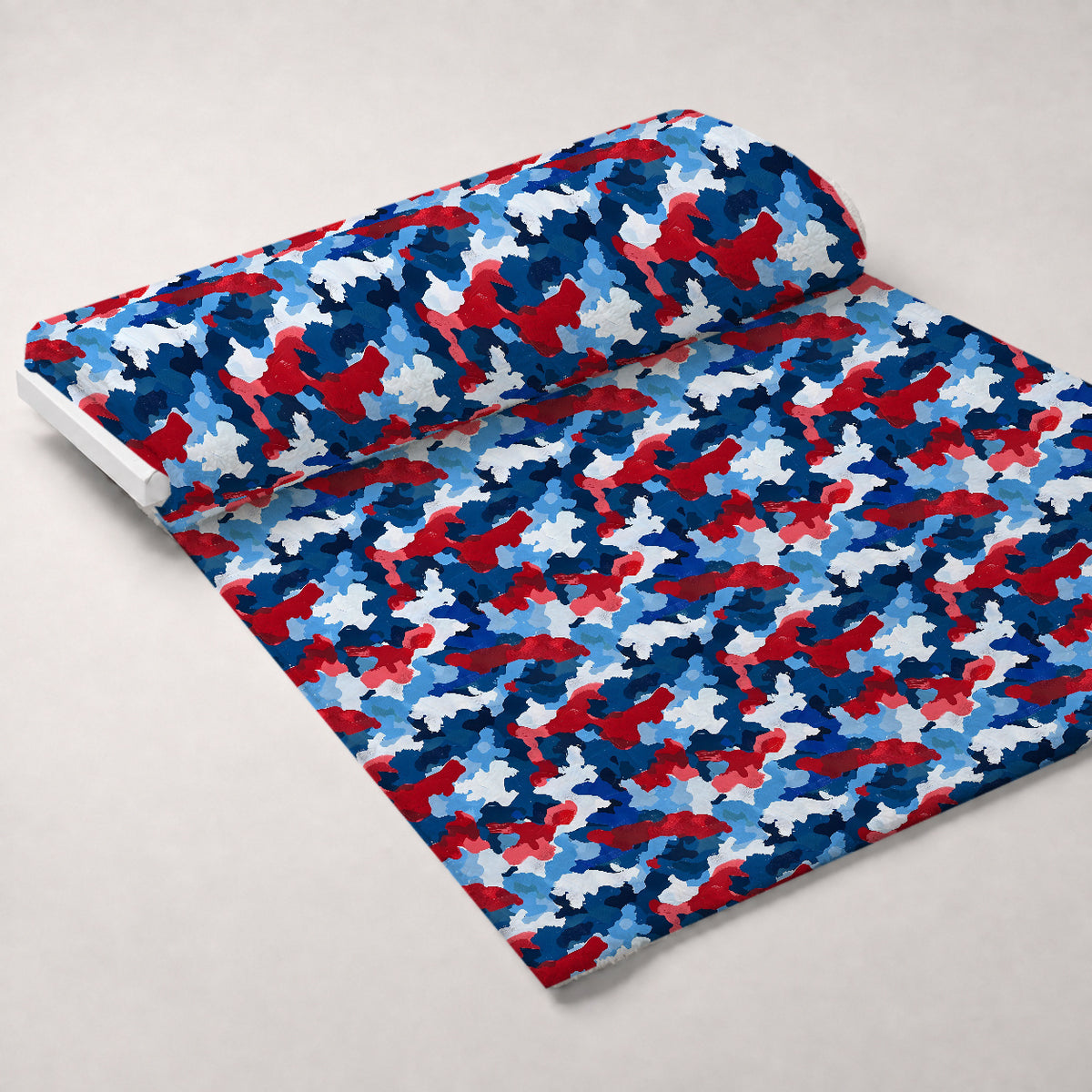 Liberty Brushstrokes Pattern 1 Minky Fabric — plush minky unrolled bolt preview (mv-minky-v1:bolt)