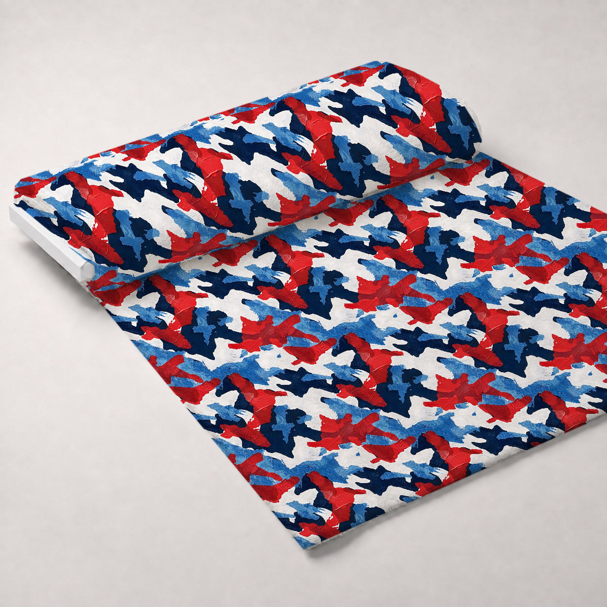 Liberty Brushstrokes Pattern 3 Minky Fabric — plush minky unrolled bolt preview (mv-minky-v1:bolt)