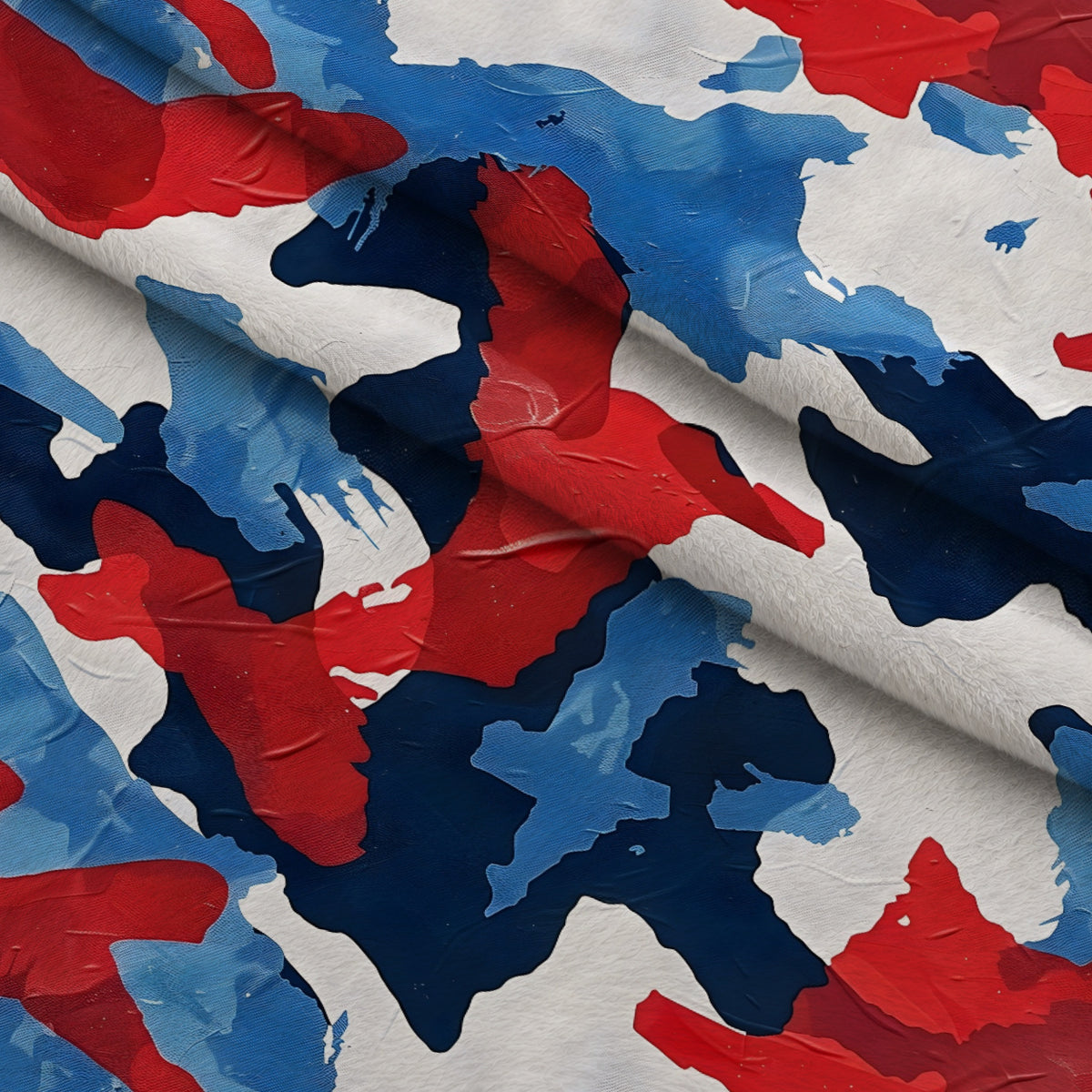 Liberty Brushstrokes Pattern 3 Minky Fabric — plush minky folded close-up preview (mv-minky-v1:lying)