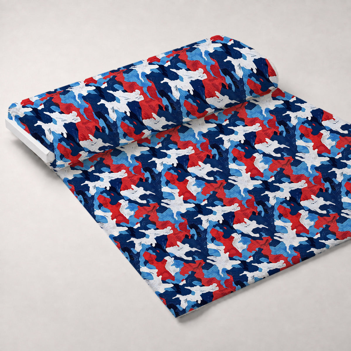 Liberty Brushstrokes Pattern 4 Minky Fabric — plush minky unrolled bolt preview (mv-minky-v1:bolt)