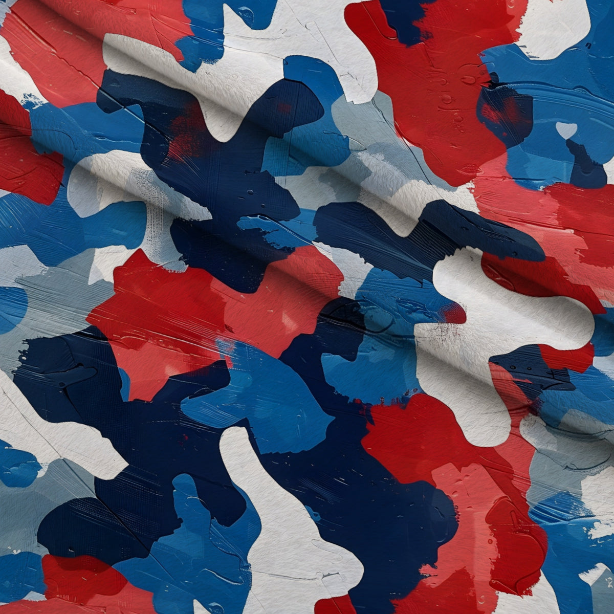 Liberty Brushstrokes Pattern 5 Minky Fabric — plush minky folded close-up preview (mv-minky-v1:lying)