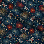 Liberty Menagerie Pattern 2 Minky Fabric — plush minky folded close-up preview (mv-minky-v1:lying)