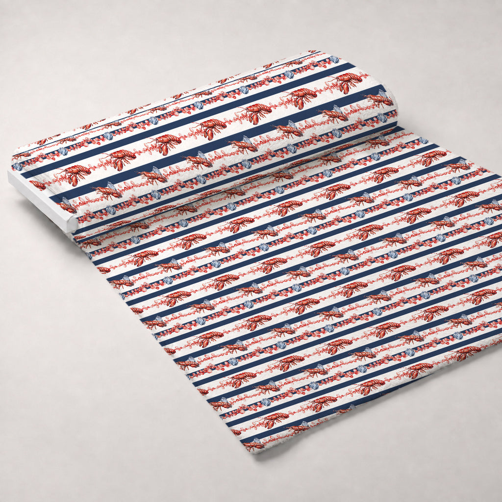 Lobster Bay Pattern 1 Minky Fabric — plush minky unrolled bolt preview (mv-minky-v1:bolt)
