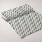 Lotus Meditation Pattern 4 Minky Fabric — plush minky unrolled bolt preview (mv-minky-v1:bolt)