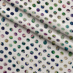 Love Letter Blooms Pattern 19 Minky Fabric — plush minky folded close-up preview (mv-minky-v1:lying)