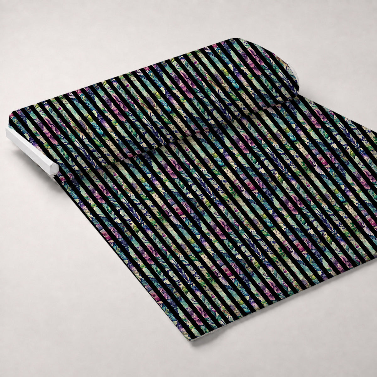 Love Letter Blooms Pattern 26 Minky Fabric — plush minky unrolled bolt preview (mv-minky-v1:bolt)