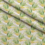 Lulav and Etrog Pattern 10 Minky Fabric — plush minky folded close-up preview (mv-minky-v1:lying)