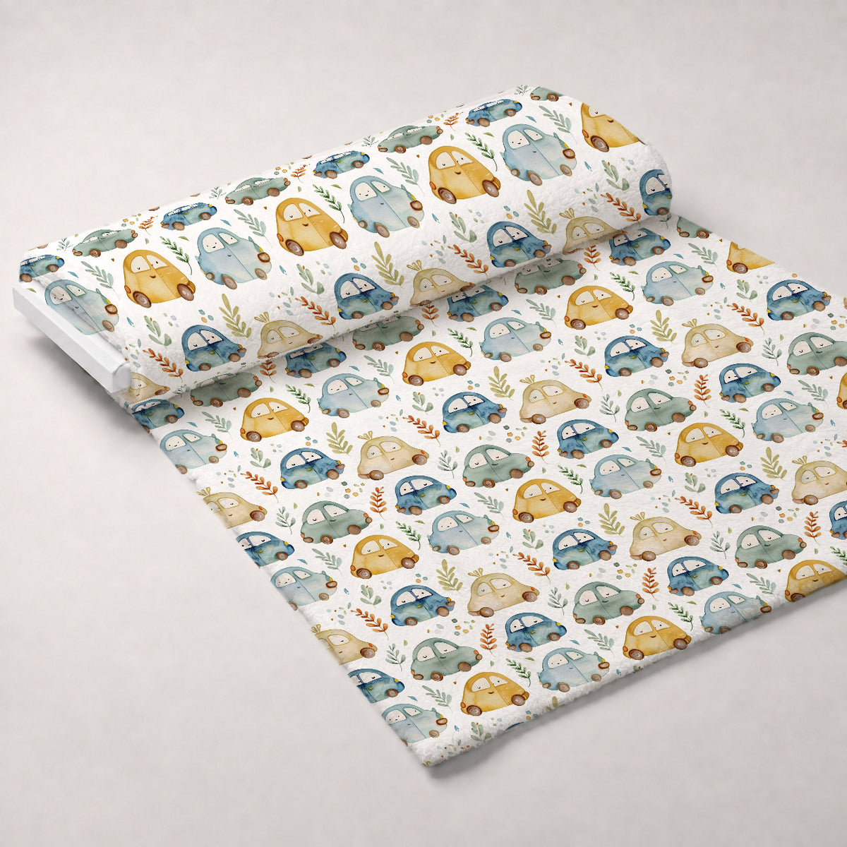Lullaby Skies Pattern 11 Minky Fabric — plush minky unrolled bolt preview (mv-minky-v1:bolt)
