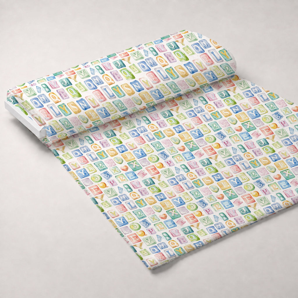Lullaby Skies Pattern 24 Minky Fabric — plush minky unrolled bolt preview (mv-minky-v1:bolt)