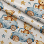 Lullaby Skies Pattern 5 Minky Fabric — plush minky folded close-up preview (mv-minky-v1:lying)