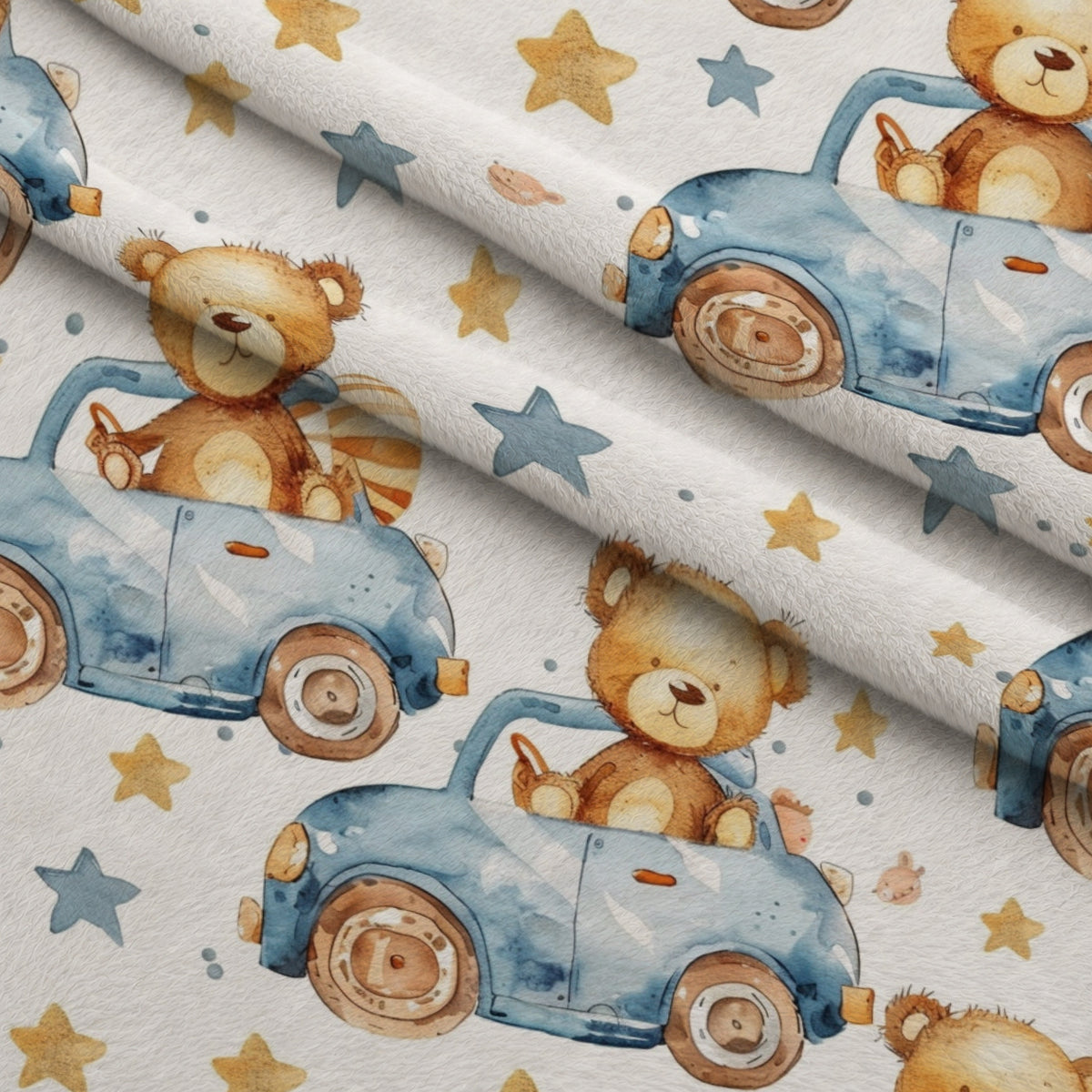 Lullaby Skies Pattern 5 Minky Fabric — plush minky folded close-up preview (mv-minky-v1:lying)