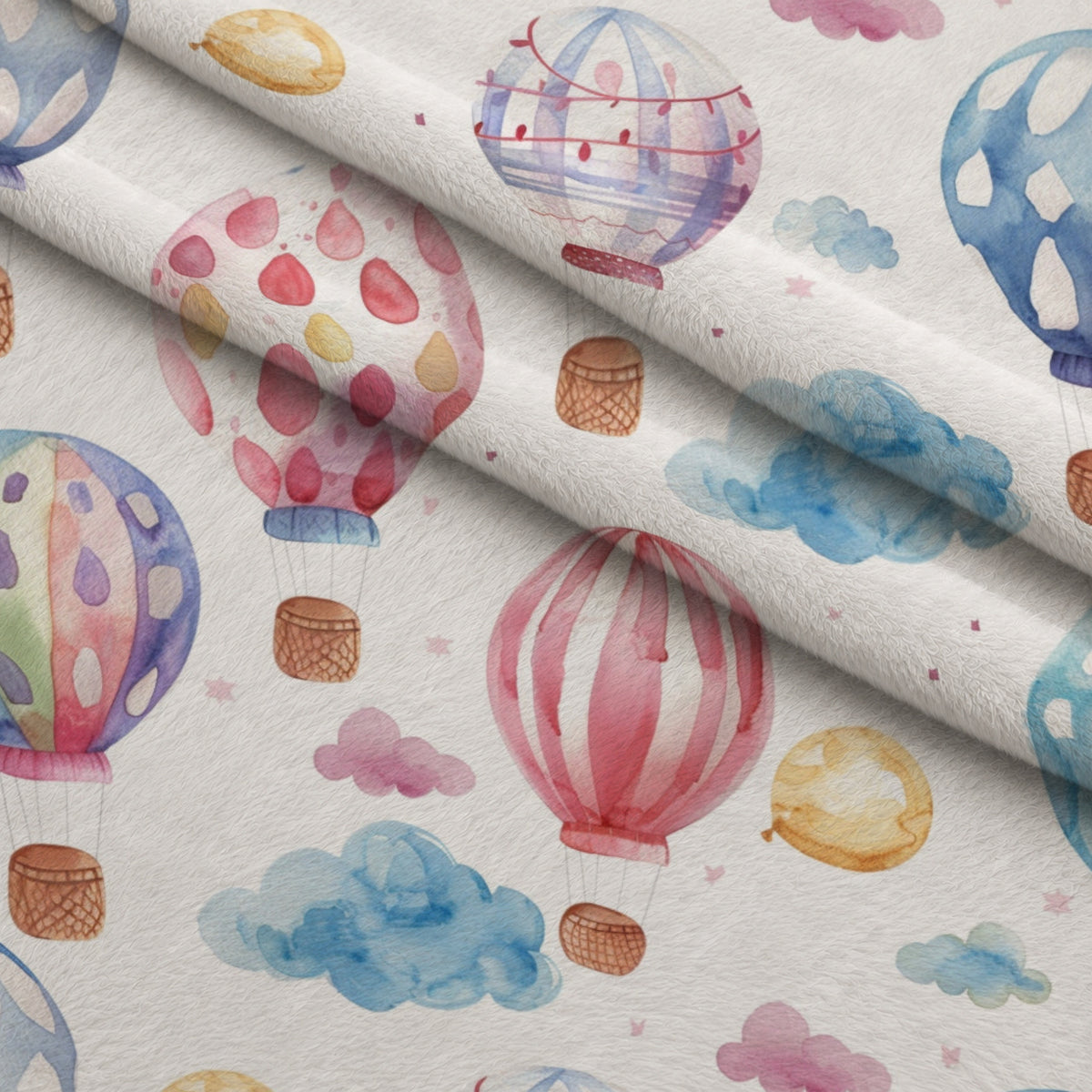Lullaby Skies Pattern 8 Minky Fabric — plush minky folded close-up preview (mv-minky-v1:lying)