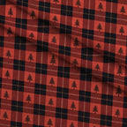 Lumberjack Lodge Pattern 5 Minky Fabric — plush minky folded close-up preview (mv-minky-v1:lying)