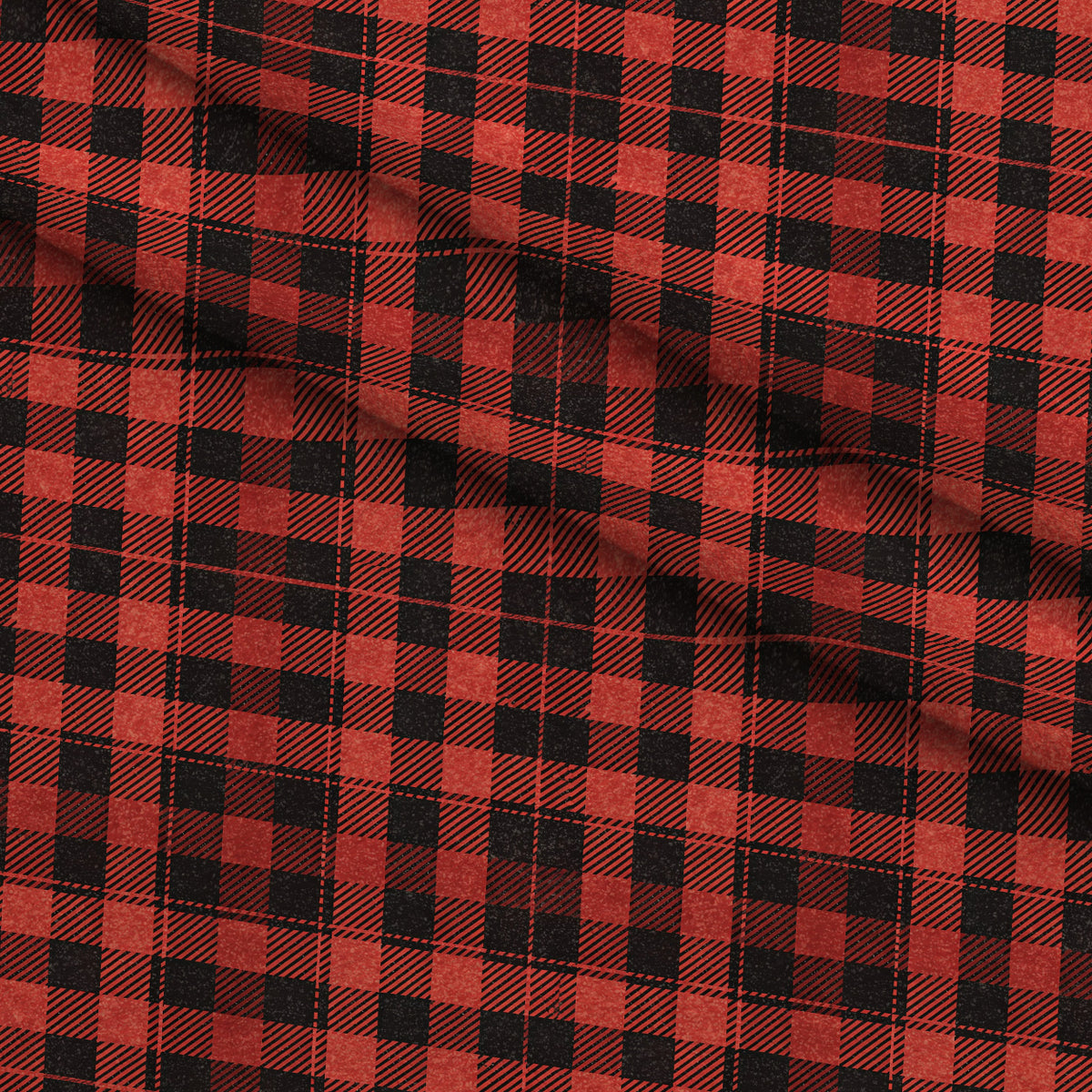 Lumberjack Lodge Pattern 6 Minky Fabric — plush minky folded close-up preview (mv-minky-v1:lying)
