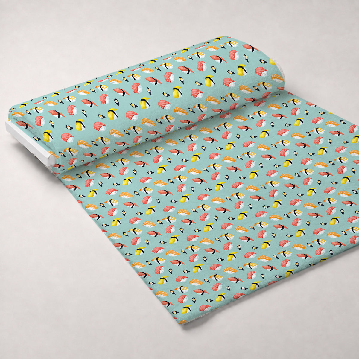 Maki Medley Pattern 3 Minky Fabric — plush minky unrolled bolt preview (mv-minky-v1:bolt)