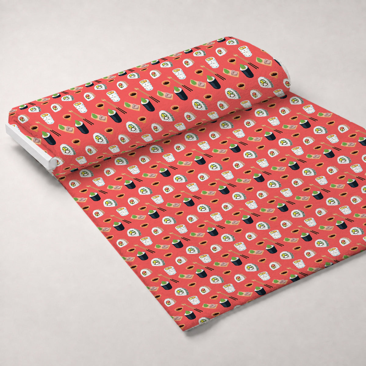 Maki Medley Pattern 6 Minky Fabric — plush minky unrolled bolt preview (mv-minky-v1:bolt)