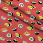 Maki Medley Pattern 8 Minky Fabric — plush minky folded close-up preview (mv-minky-v1:lying)