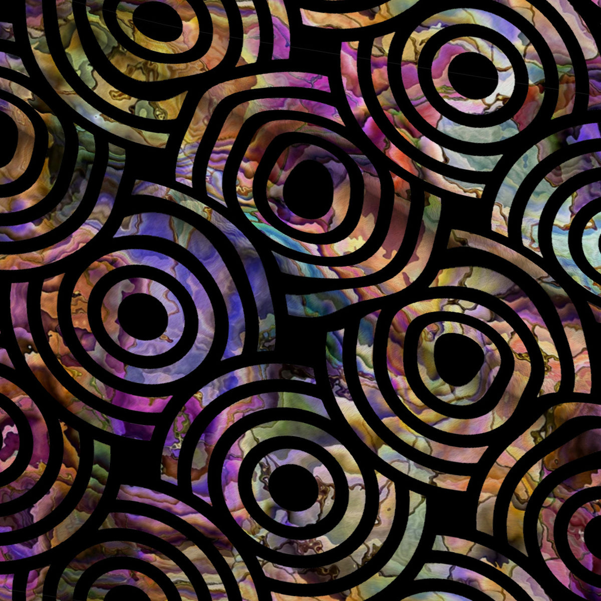 Marbled Opal Pattern 28 Minky Fabric — plush minky folded close-up preview (mv-minky-v1:lying)