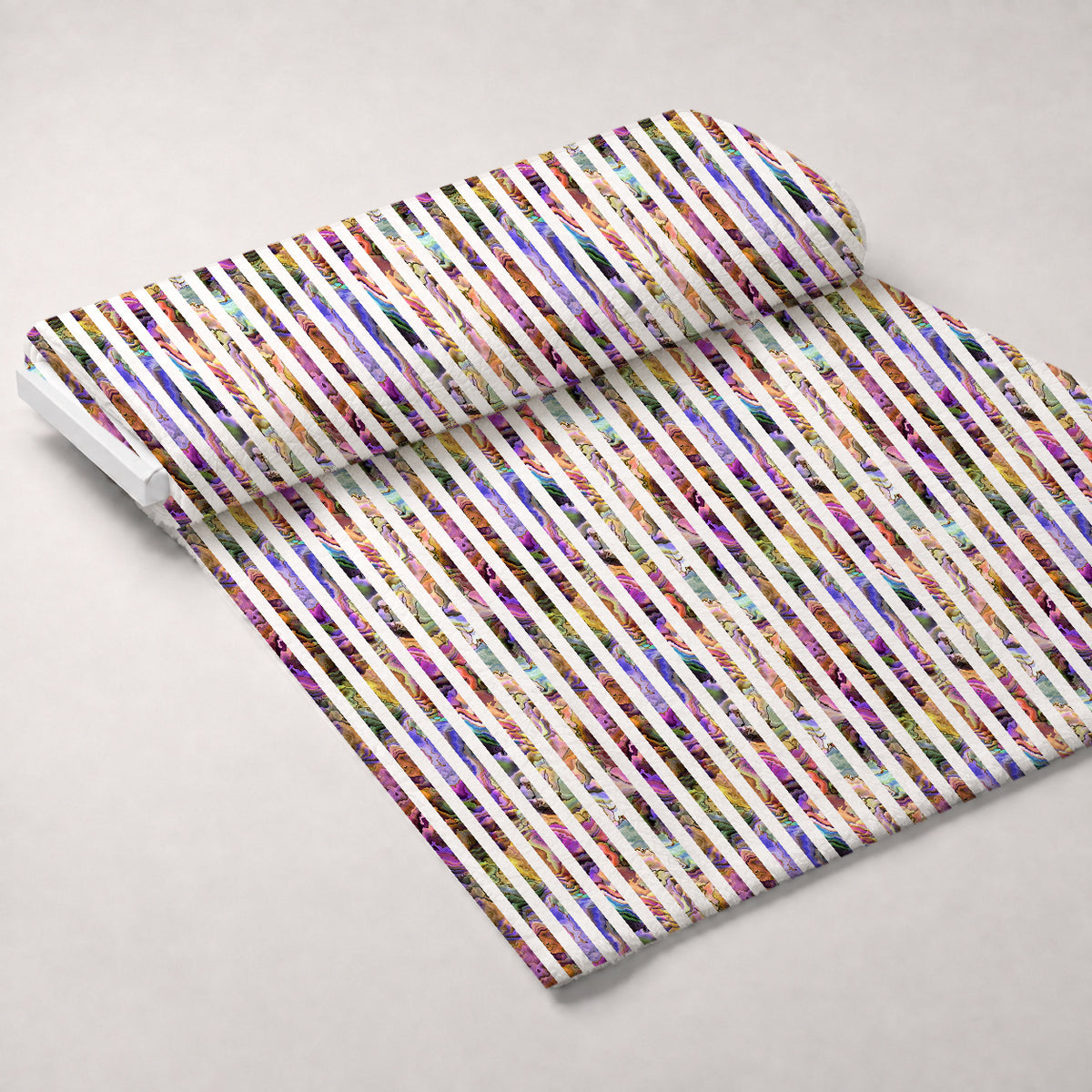 Marbled Opal Pattern 33 Minky Fabric — plush minky unrolled bolt preview (mv-minky-v1:bolt)