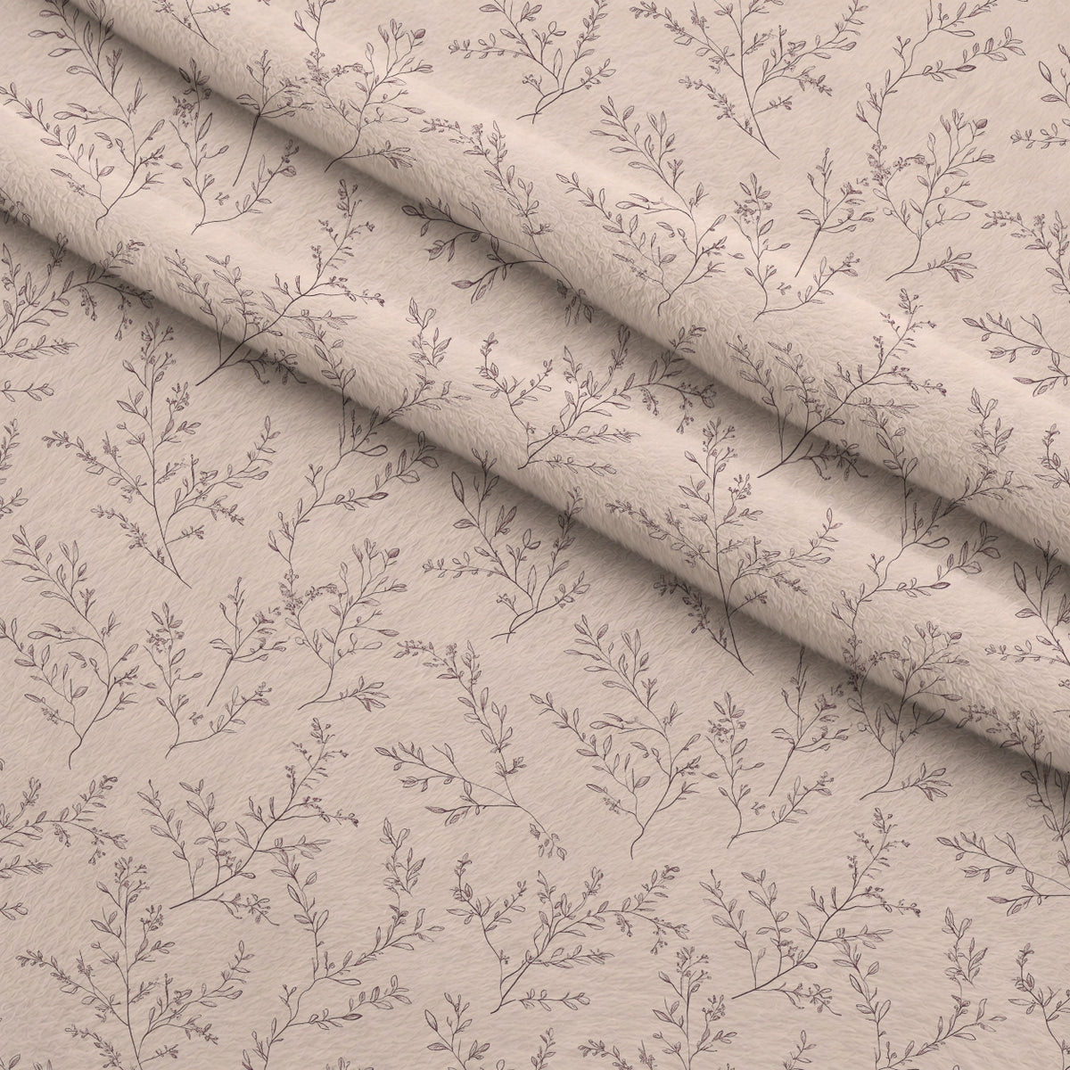 Meadowlight Reverie Pattern 17 Minky Fabric — plush minky folded close-up preview (mv-minky-v1:lying)
