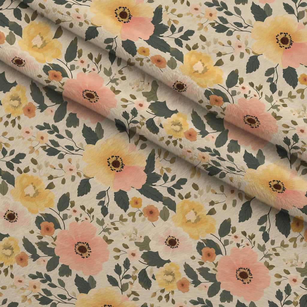 Meadowlight Reverie Pattern 2 Minky Fabric — plush minky folded close-up preview (mv-minky-v1:lying)