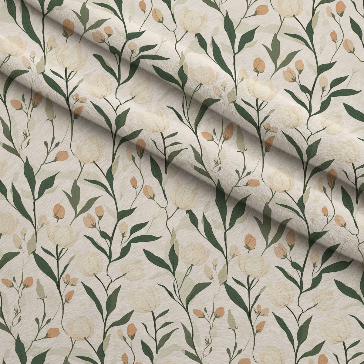 Meadowlight Reverie Pattern 9 Minky Fabric — plush minky folded close-up preview (mv-minky-v1:lying)