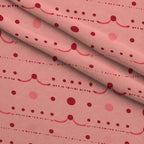 Merry Mistletoe Glow Pattern 1 Minky Fabric — plush minky folded close-up preview (mv-minky-v1:lying)