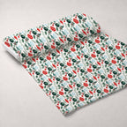 Merry Mistletoe Glow Pattern 10 Minky Fabric — plush minky unrolled bolt preview (mv-minky-v1:bolt)
