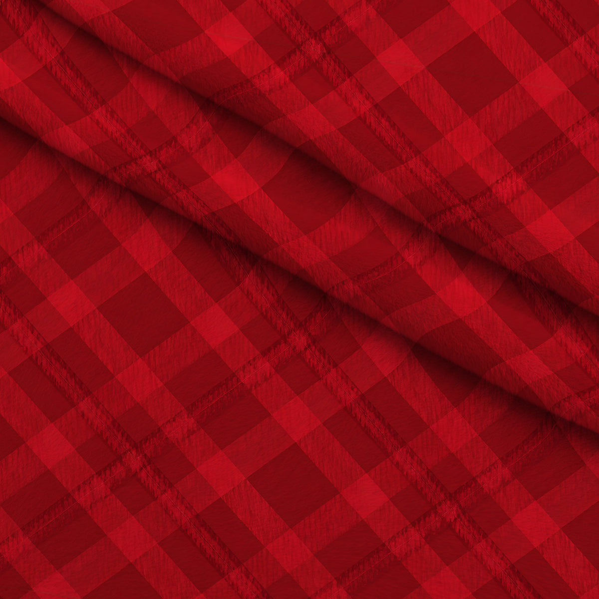 Merry Mistletoe Glow Pattern 14 Minky Fabric — plush minky folded close-up preview (mv-minky-v1:lying)