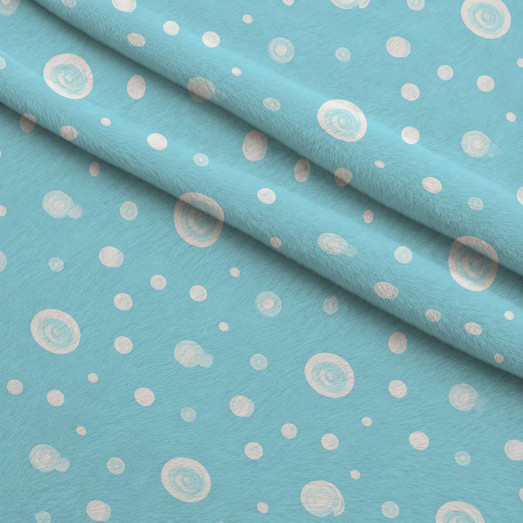 Merry Mistletoe Glow Pattern 21 Minky Fabric — plush minky folded close-up preview (mv-minky-v1:lying)