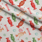 Merry Mistletoe Glow Pattern 4 Minky Fabric — plush minky folded close-up preview (mv-minky-v1:lying)