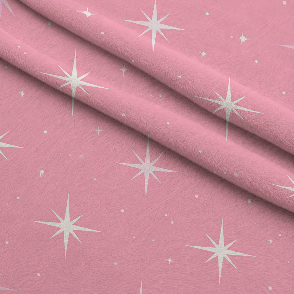 Merry Mistletoe Glow Pattern 5 Minky Fabric — plush minky folded close-up preview (mv-minky-v1:lying)
