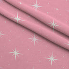 Merry Mistletoe Glow Pattern 5 Minky Fabric — plush minky folded close-up preview (mv-minky-v1:lying)