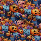 Midnight Familiars Pattern 37 Minky Fabric — plush minky folded close-up preview (mv-minky-v1:lying)