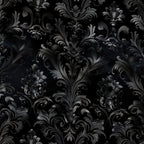 Midnight Filigree Pattern 8 Minky Fabric — plush minky folded close-up preview (mv-minky-v1:lying)