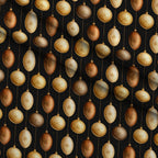 Midnight Gilded Noel Pattern 11 Minky Fabric — plush minky folded close-up preview (mv-minky-v1:lying)