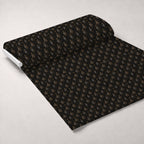 Midnight Gilded Noel Pattern 6 Minky Fabric — plush minky unrolled bolt preview (mv-minky-v1:bolt)