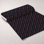Midnight Merry Lights Pattern 26 Minky Fabric — plush minky unrolled bolt preview (mv-minky-v1:bolt)
