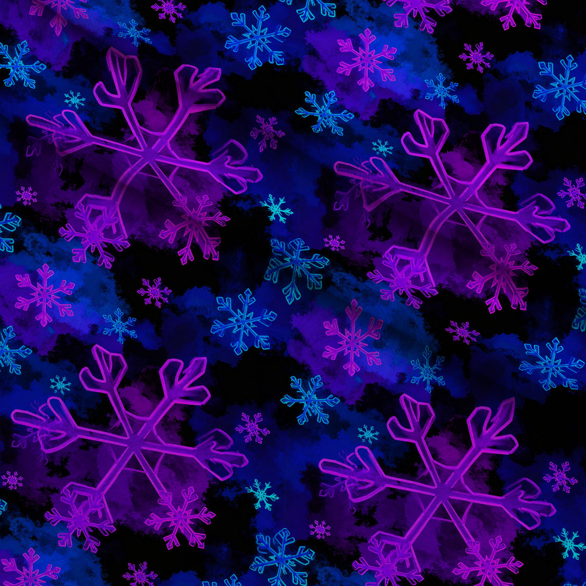 Midnight Merry Lights Pattern 4 Minky Fabric — plush minky folded close-up preview (mv-minky-v1:lying)