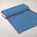 Midnight Poinsettia Pattern 4 Minky Fabric — plush minky unrolled bolt preview (mv-minky-v1:bolt)