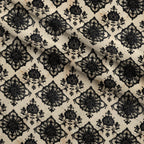 Midnight Rose Court Pattern 13 Minky Fabric — plush minky folded close-up preview (mv-minky-v1:lying)