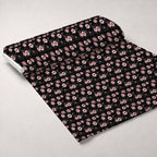 Midnight Rose Court Pattern 14 Minky Fabric — plush minky unrolled bolt preview (mv-minky-v1:bolt)