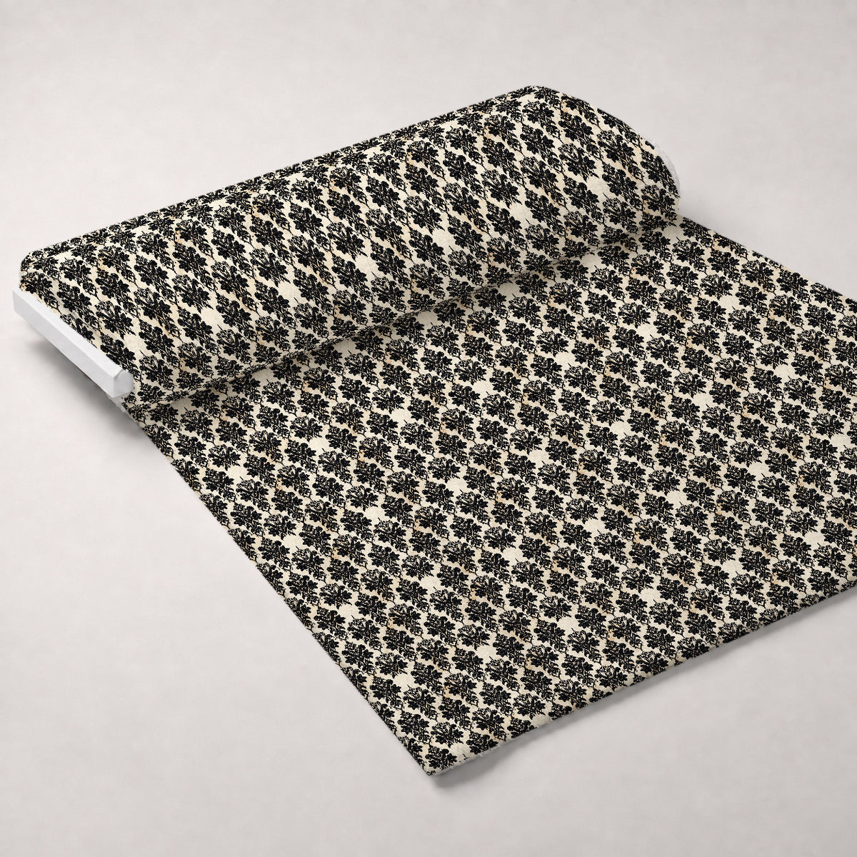 Midnight Rose Court Pattern 15 Minky Fabric — plush minky unrolled bolt preview (mv-minky-v1:bolt)