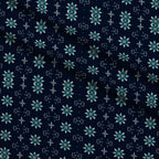 Midnight Snowfall Pattern 14 Minky Fabric — plush minky folded close-up preview (mv-minky-v1:lying)
