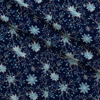 Midnight Snowfall Pattern 16 Minky Fabric — plush minky folded close-up preview (mv-minky-v1:lying)
