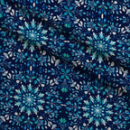 Midnight Snowfall Pattern 18 Minky Fabric — plush minky folded close-up preview (mv-minky-v1:lying)
