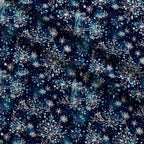 Midnight Snowfall Pattern 7 Minky Fabric — plush minky folded close-up preview (mv-minky-v1:lying)