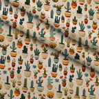 Midnight Succulents Pattern 2 Minky Fabric — plush minky folded close-up preview (mv-minky-v1:lying)